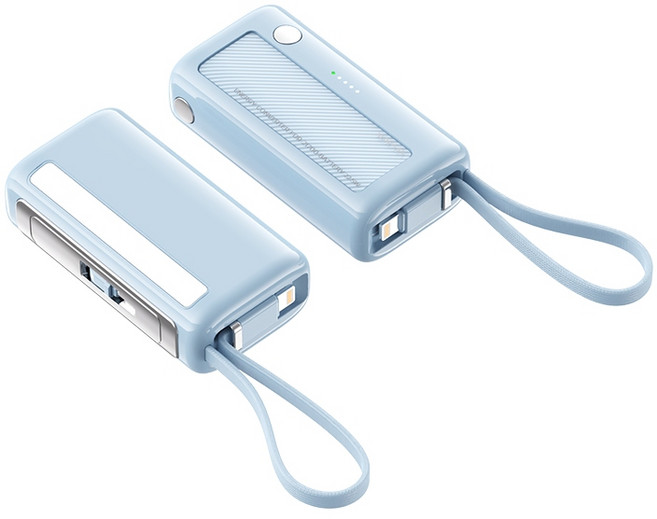 防爆電池 換彈充電倉 雙節充電倉 一頭一線 可補光 21700通用電池 wh標識 可上飛機, 單充電器（藍色）