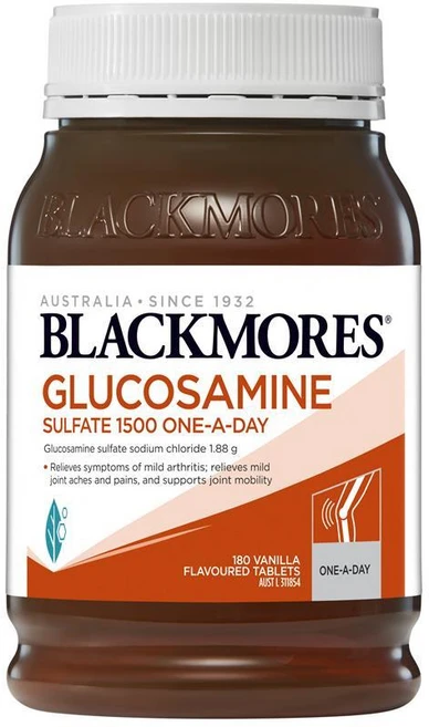 Blackmores Glucosamine Sulfate 1500mg One-A-Day180, 1개, 180정 - 쿠팡