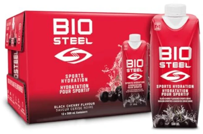 BioSteel Sports Drink Great Tasting Hydration with 5 Essential Electrolytes Black Cherry Flavor 1, 1개, 493ml - 쿠팡