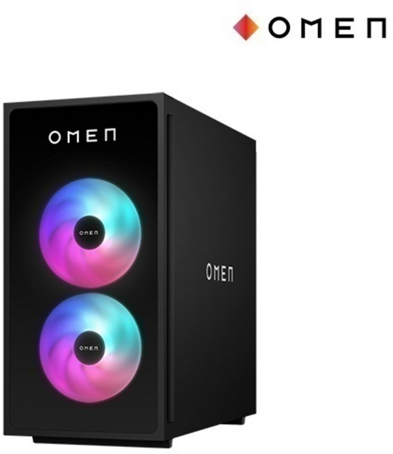 HP 오멘 35L GT16-0010KL 울트라7-265K (32GB/1TB/RTX5070Ti/FD) 3Y워런티 32GB RAM 추가(총64GB) + NVMe 2TB 교체, Free DOS, 64GB, 블랙