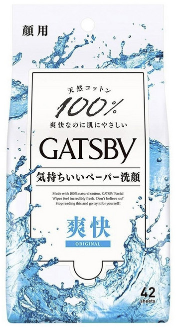 갸스비 기분좋은 페이퍼 세안 상쾌 오리지널 42개입, 1개