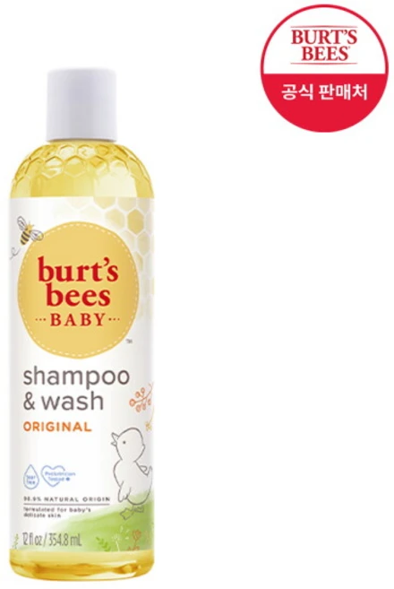[버츠비] 베이비 샴푸 앤 워시 354.8ml, 1세트 - 쿠팡