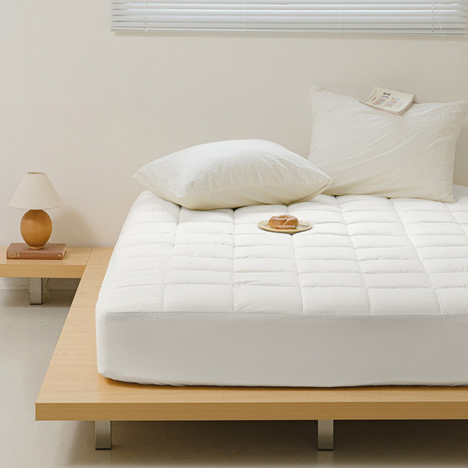 플럼베리 진드기차단 토퍼형 방수 매트리스커버