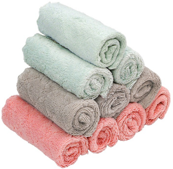 지엔무역 ASSARE 20장 10장 고급 특대형사이즈 벨벳 요술행주 주방극세사 물먹는 행주, 10개