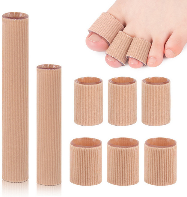 잘라쓰는 손가락 발가락 밴드 아대 마디커버 보호 튜브 골프밴드 물집 굳은살방지 새끼손가락보호대, L사이즈, 1개