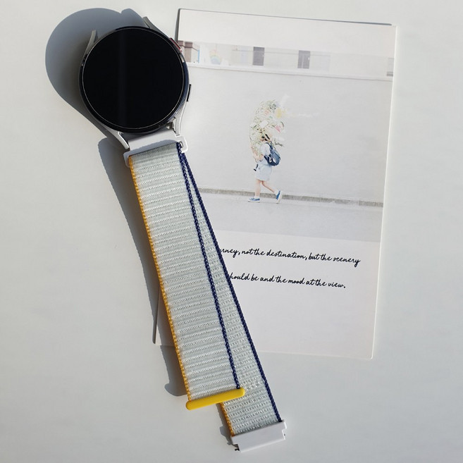 바나나랜드 갤럭시워치 스포츠 루프 벨크로 스트랩 밴드 20mm