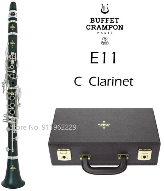 E11 Buffet 뷔페 쿠람퐁 Bb 클라리넷 에스크라, 1개