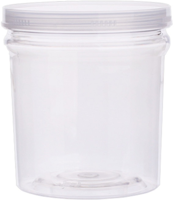 가인글로벌 SB 이지일반500 스크류 투명 견과류 페트병 밀폐용기, 스크류캡(투명), 500ml, 144개