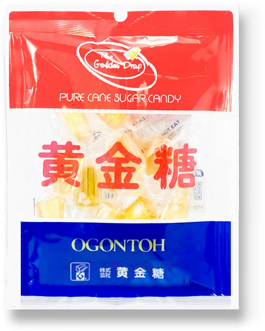 OGONTOH 오우곤토 황금당 사탕 126g / 일본, 1개
