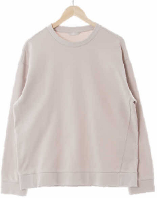 마인드브릿지 0223 베이지 면혼방 크루넥맨투맨 [100] 수지네 구제