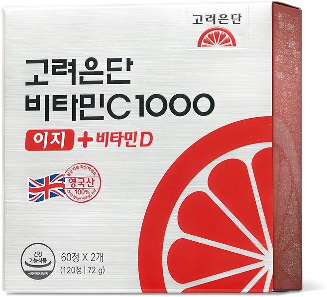 고려은단 비타민 C1000 이지+ 비타민D, 120정, 1개