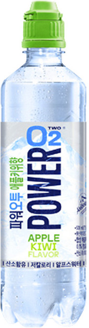 농심 파워오투 애플키위맛 500ml, 2개