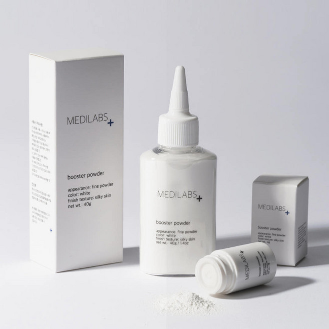 메디랩스 부스터파우더 네일드릴비트 건식케어 리필, 1개, 화이트