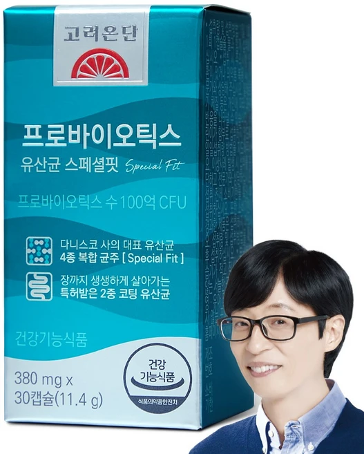 고려은단 프로바이오틱스 스페셜핏 100억 유산균 11.4g, 30정, 1개 - 쿠팡