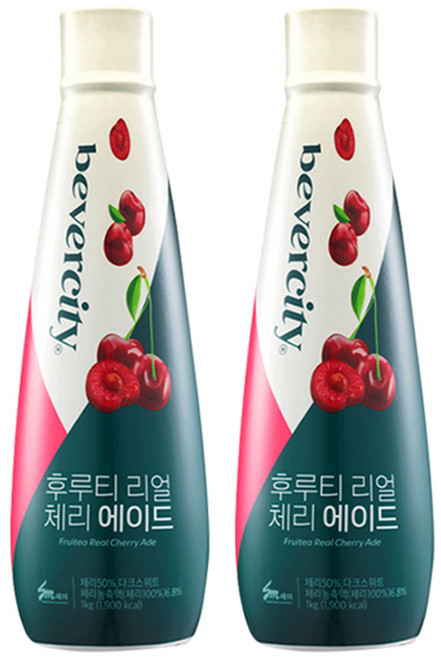 세미 베버시티 후루티 리얼 체리 에이드, 1kg × 2개, 1kg, 2개