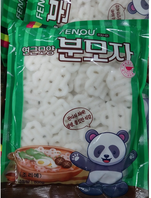 천미방 중국식품 연근모양 분모자500G 떡당면 중국당면 넙적당면, 500g, 10개