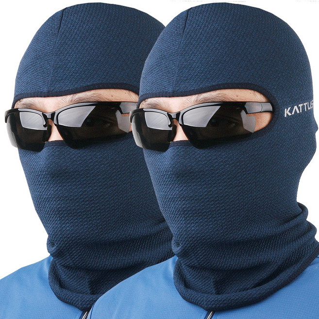 카투스 춘추 동계 바라클라바 2개1세트, 네이비 2개1세트