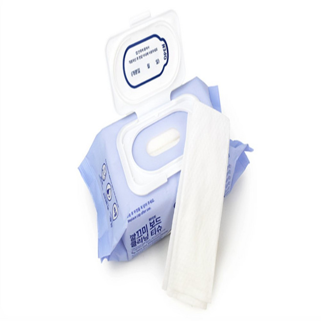 MOA 화이트보드 티슈 크리너 정제수 보드마카 세정제 30매 사무실청소용품