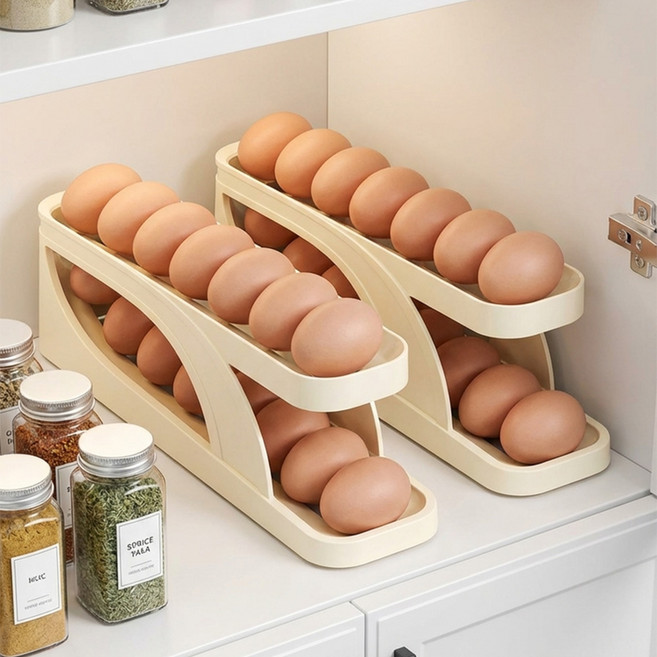 마켓플러스 자동 흘러내리는 계란트레이