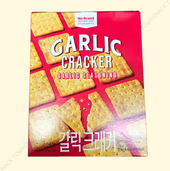 노브랜드 갈릭크래커 216g, 3개