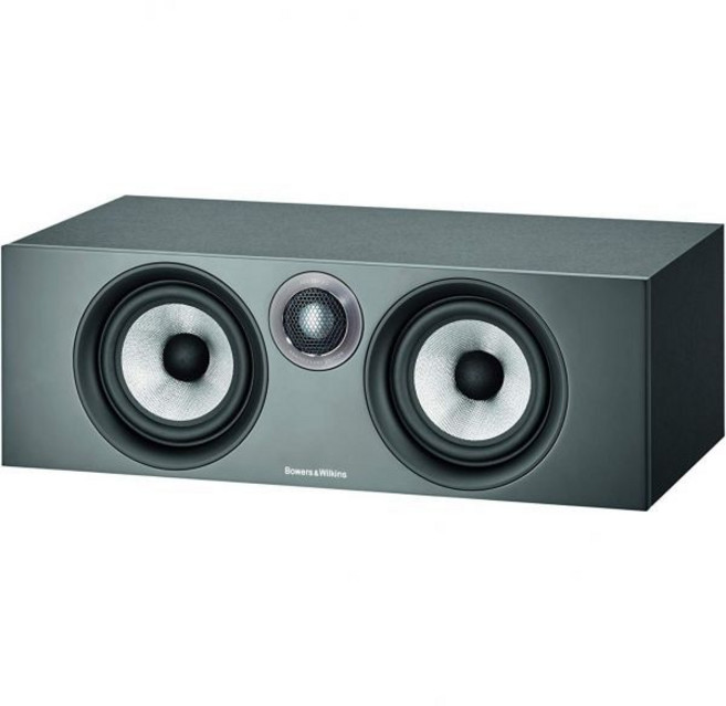 Bowers Wilkins 바워스 앤 윌킨스 HTM6 S2 센터 채널 스피커 - 기념판 라우드스피커 트윈 컨티누엄 콘 우퍼미드레인지 드라이버와 플로우포트 기술 디커플드 더블 돔, Black_HTM6 S2