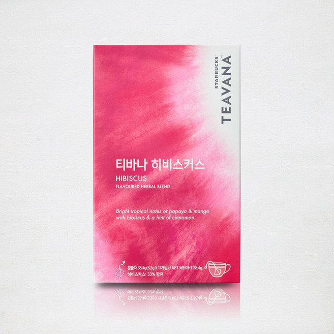 스타벅스 티바나 히비스커스 12개입