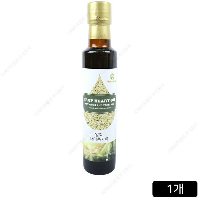 저온압착 대마종자유, 1개, 250ml, 단일속성