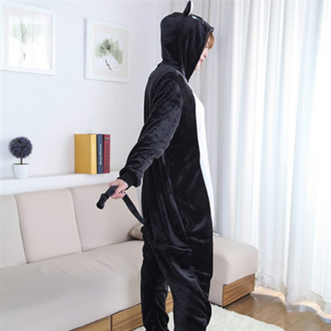 FOOI 캐릭터 동물잠옷 17종 파자마파티 반티 극세사잠옷