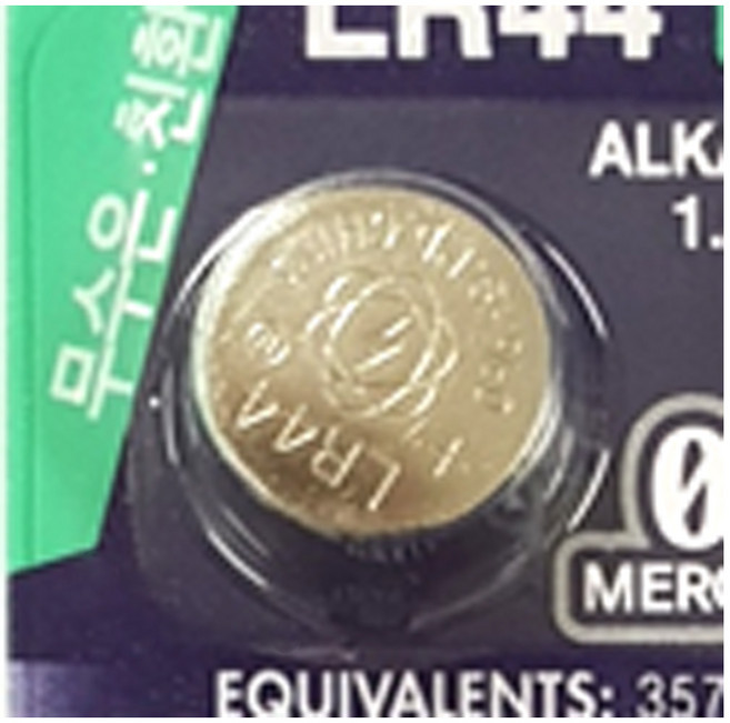 슈퍼셀 버튼셀 건전지, 1개, 1개입