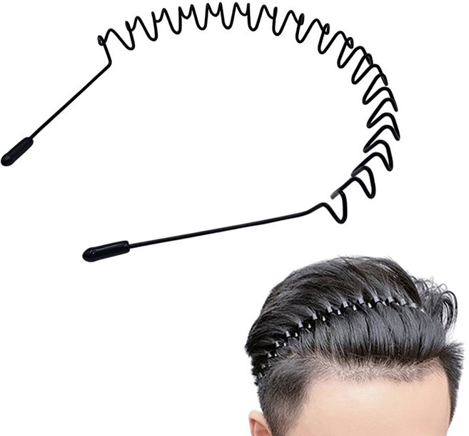 앞머리 머리띠 가벼운 귀안아픈 얇은 세안 스포츠 공부 머리핀