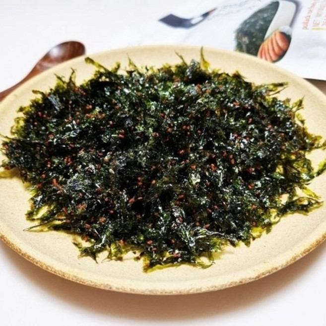 기타 [푸킹] 하동녹차 명란김가루 150g, 2개