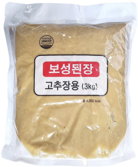일식된장 3kg 보성된장 고추장용 된장 혼합장, 1개