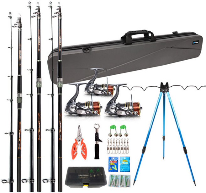시마운트 커스텀X 원투 낚시대 3종세트(300+330+360), 커스텀X 원투대 3종세트/300+330+360