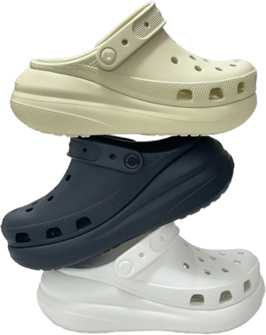 국내매장 정품 크록스 키높이 여성 슬리퍼 클래식 크러쉬 클로그 신발가방 증정