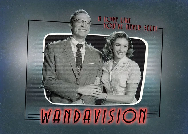 Wandavision TV 쇼 레트로 포스터 및 프린트 마블 어벤져스 캔버스 회화 월 아트 그림 홈 인테리어, 06 40x60cm no frame, 15 I