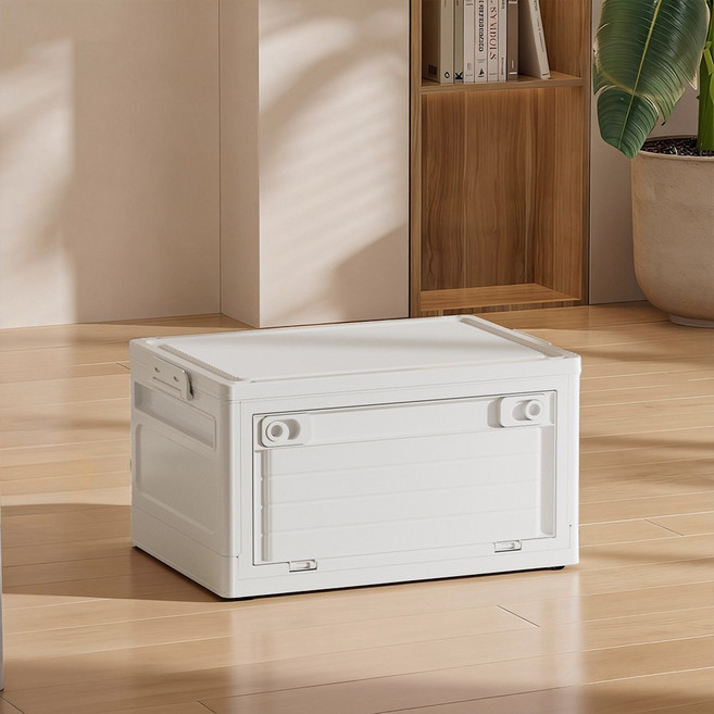 YEAAYE 다용도 접이식 폴딩 박스 중형 JG3097-2, 1개, 화이트