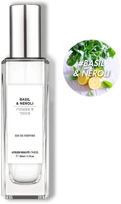 떼시스 바질 앤 네롤리 프레시 그린 바질 허브 시트러스 니치 향수 오드퍼퓸, 바질 앤 네롤리 30ml, 1개, 30ml - 쿠팡