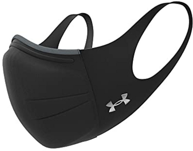 UNDER ARMOUR UA 스포츠 마스크 깃털 웨이트 BlackBlack Silver Chrome 1372228