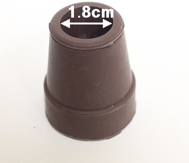 18mm 지팡이용 고무캡 고무패킹 리필용, 1개