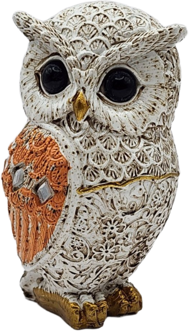 [액막이] 부엉이 조각상, 01. 주얼리 부엉이