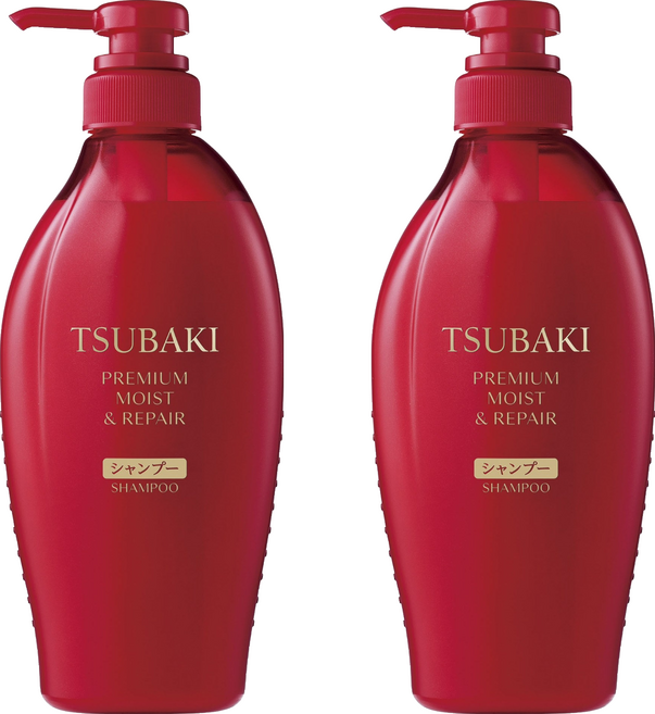 TSUBAKI 思波綺 頂級保濕修護洗髮精, 2個, 450ml