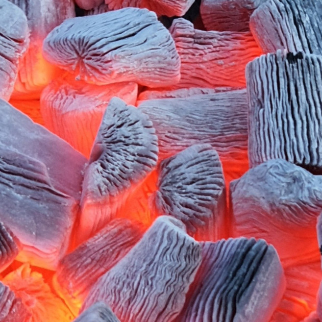 청정참숯 백탄 캠핑 바베큐 비장탄 두번구운백탄 사이즈 S/M10kg 구이용 업소용, 청정 참숯 M_10kg, 1개