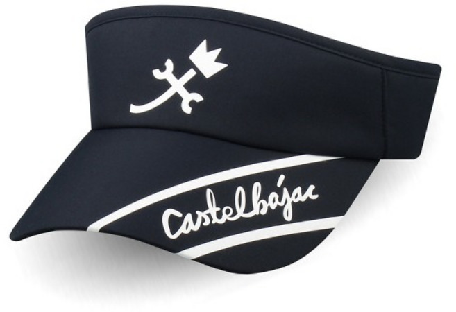 까스텔바작 CSM-35 남녀공용 바이저 썬캡 골프모자, 네이비, 1개