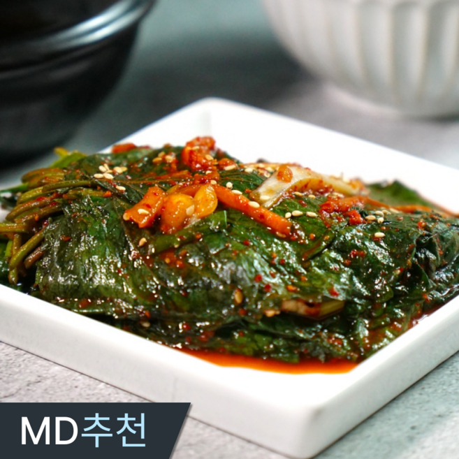 삼시세끼연구소 향긋한 햇 깻잎 김치 반찬 무침 깻잎장아찌 양념깻잎, 1개, 500g
