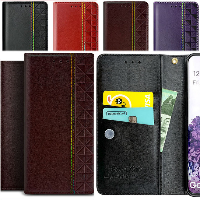 (큐브플립) sm-f916n사은품 스티커 지폴드2 Z폴드2 F916N 전용 플립케이스