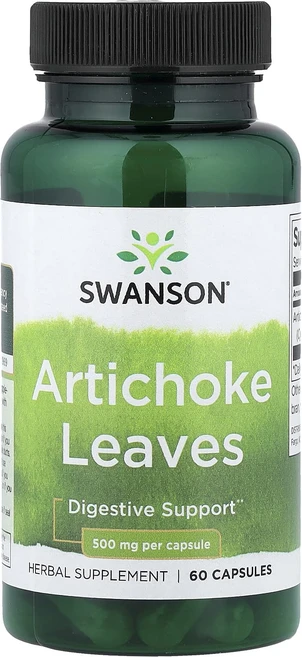 헁복하고 건강하세요 Swanson 아티초크 잎 500mg 캡슐 60정 늘 챙기셔야합니다, 1개 - 쿠팡