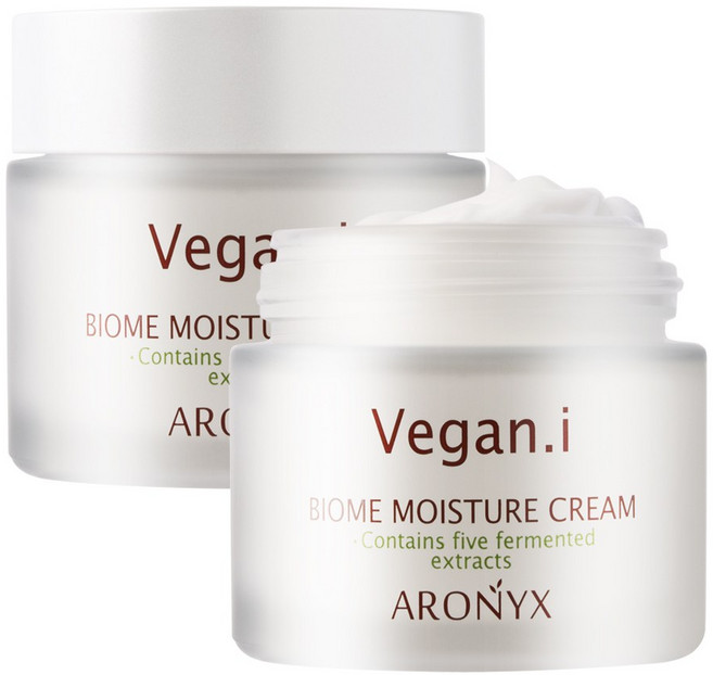 아로닉스 비건아이 바이옴 모이스처 크림, 50ml, 2개