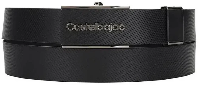 까스텔바작 프리미엄 자동 골프 벨트, 블랙, 1개