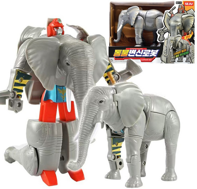 동물 변신 로봇 6종 변신합체, 5.코끼리, 1개