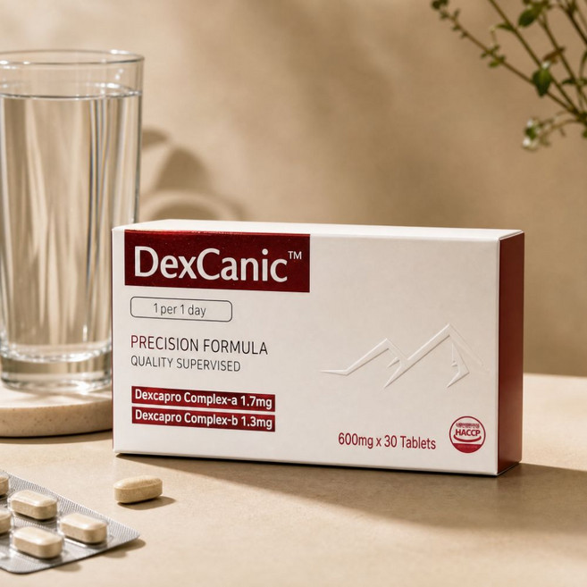 덱카닉정 알파CD 덱카프로 dexcanic 모로오렌지, 1개, 30정